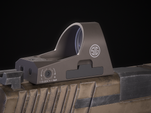 FN 509 Pistol 3Dモデル