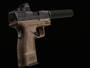 XD-9 Sub Compact Pistol 3D 모델