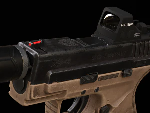XD-9 Sub Compact Pistol 3D Model