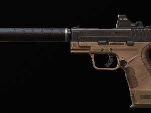 XD-9 Sub Compact Pistol 3D 모델