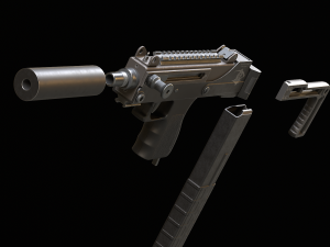 MPA-30 SST SMG 3D-Modell