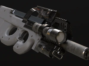 P90 SMG 3D Model