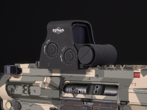 AR-15 SLR 3D 模型