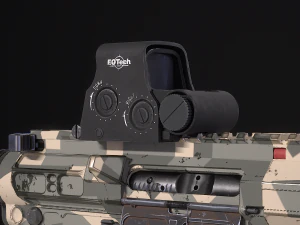 AR-15 SLR 3D Model