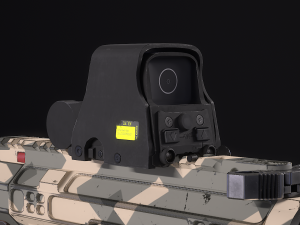 AR-15 SLR 3D 模型
