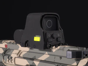 AR-15 SLR 3D Model