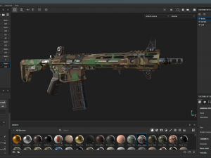 AR-15 SLR 3D 模型