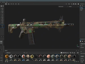 AR-15 SLR 3D Model