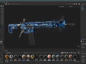 AR-15 SLR 3D Model