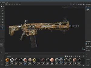AR-15 SLR 3D Model