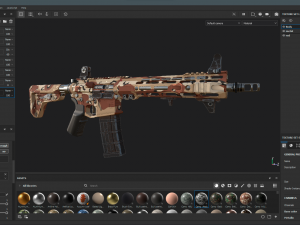 AR-15 SLR 3D 模型