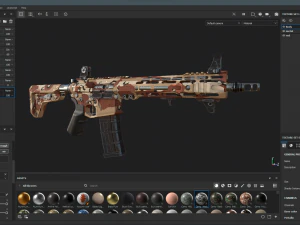 AR-15 SLR 3D Model