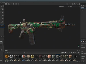 AR-15 SLR 3D Model