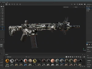 AR-15 SLR 3D Model