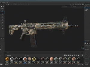 AR-15 SLR 3D Model