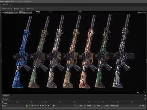 AR-15 SLR 3D 模型