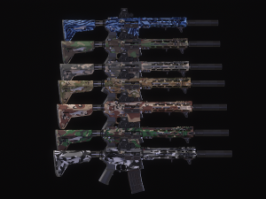 AR-15 SLR 3D 模型