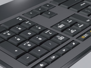 Logitech K740 3D Model