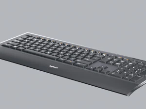 Logitech K740 3D Model