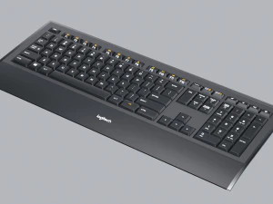 Logitech K740 3D Model
