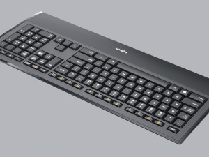 Logitech K740 3D Model