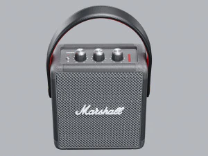 Marshall Stockwell II Portable Speaker 3D Model