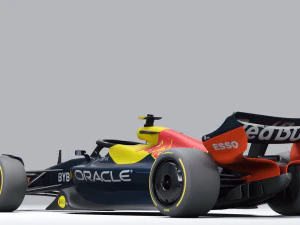 F1 RB18 2022 3D Model