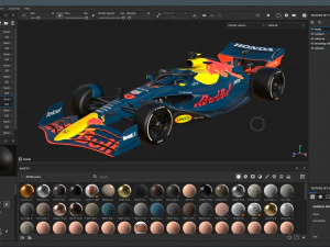 F1 RB18 2022 3D Model
