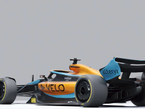 F1 McLaren MCL 36 2022 3D Model