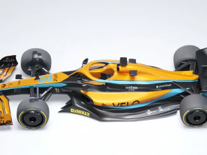F1 McLaren MCL 36 2022 3D Model