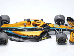 F1 McLaren MCL 36 2022 3D Model