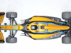 F1 McLaren MCL 36 2022 3D Model