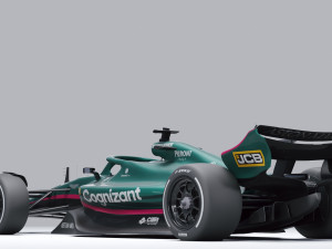 F1 Aston Martin AMR22 2022 Modèle 3D