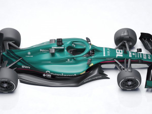 F1 Aston Martin AMR22 2022 Modèle 3D