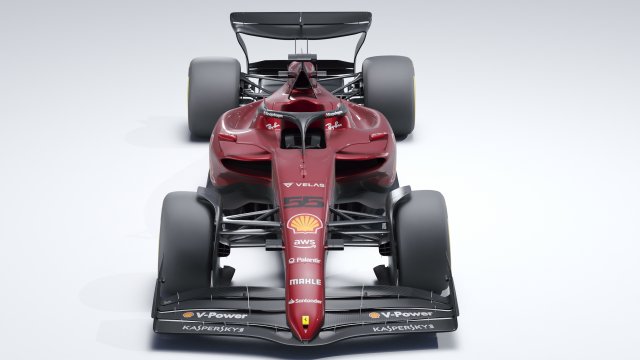 F1 Alpine A522 2022 Model 3D .c4d .max .obj .3ds .fbx .stl .blend 