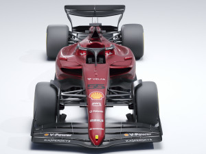 F1 Alpine A522 2022 3D Model