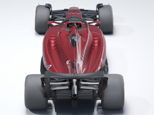 F1 Alpine A522 2022 Model 3D