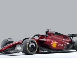 F1 Alpine A522 2022 3D Model