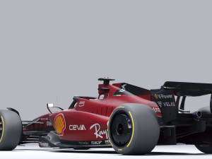 F1 Alpine A522 2022 Model 3D
