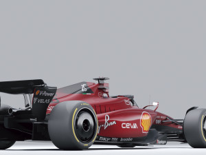 F1 Alpine A522 2022 Model 3D