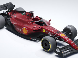 F1 Alpine A522 2022 Model 3D