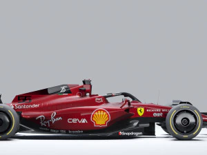F1 Alpine A522 2022 3D Model