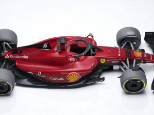F1 Alpine A522 2022 Model 3D