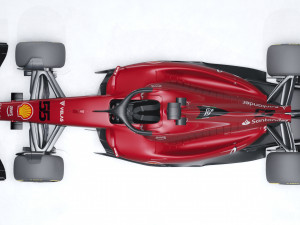 F1 Alpine A522 2022 Model 3D