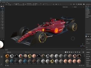 F1 Alpine A522 2022 Model 3D