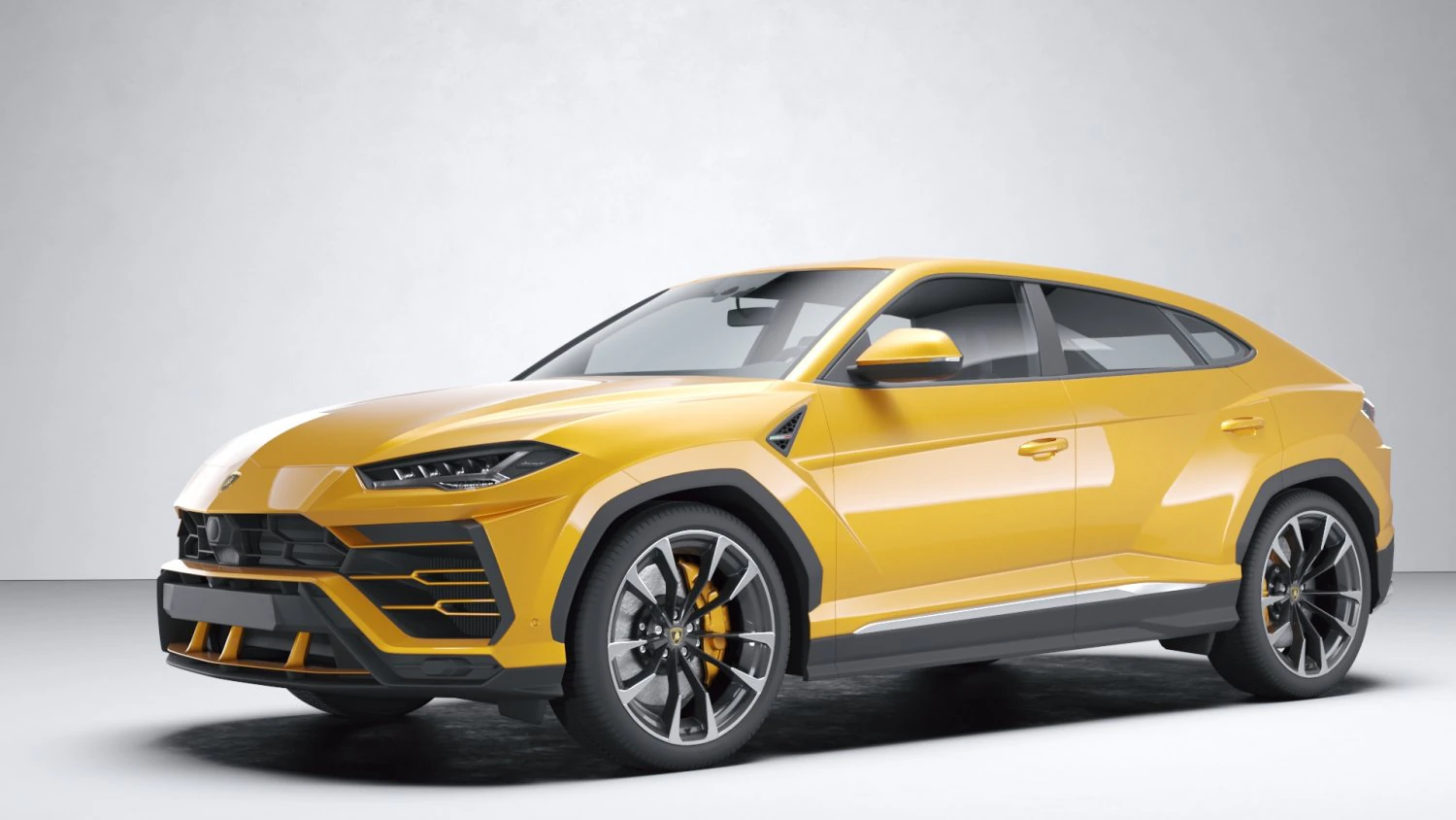 Suv Urus 2020 3D Model .c4d .max .obj .3ds .fbx .stl .blend