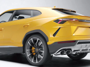 Suv Urus 2020 3D Model