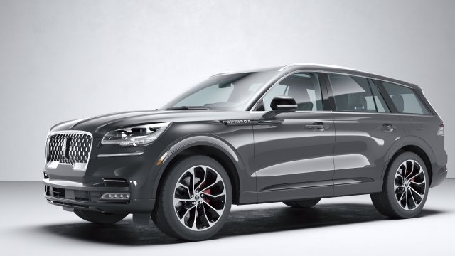 Lincoln Aviator 2020 Modelo 3D .c4d .max .obj .3ds .fbx .stl .blend 