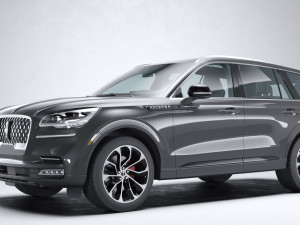 Lincoln Aviator 2020 3D Model