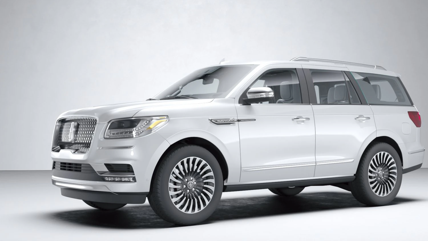 Lincoln Navigator 2017 3D Model .c4d .max .obj .3ds .fbx .stl .blend 